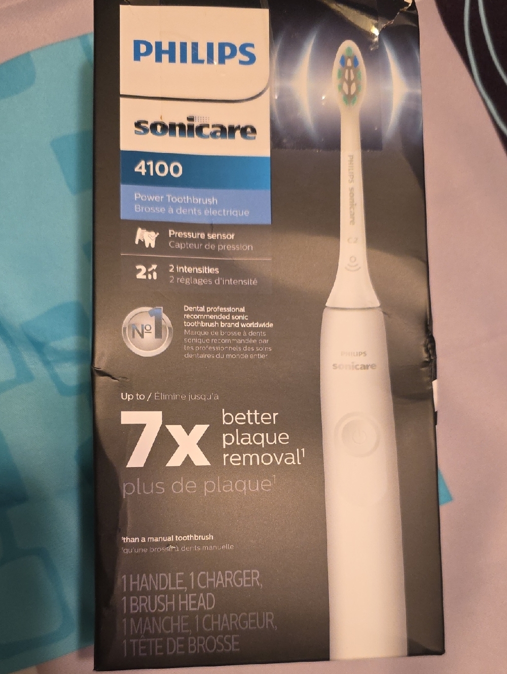 Philips Sonicare 4100 Power Electric Toothbrush – 7X -White - * New *